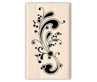 Inkadinkado 2009 WOOD STAMP * SEAL: 99258 swells