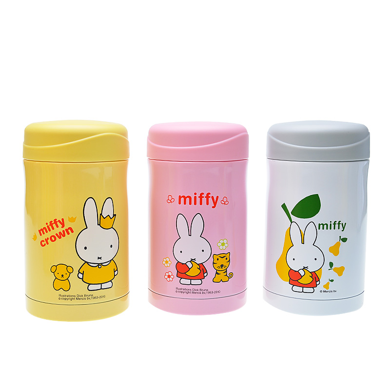 米菲 真空保温瓶 儿童便携式保温壶500ml 配袋子 MF-3305