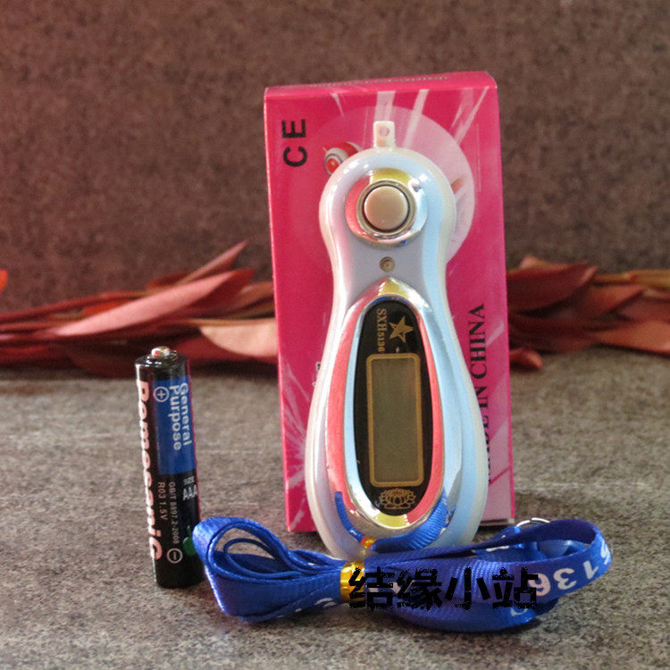 Junction manual electronic counter MP3 prayer Buddha counter lanyard hanging neck prayer buddha counter to send battery