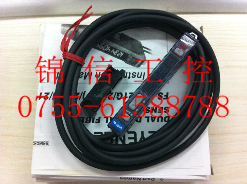 Sales Original INSTALLED KEYENCE FS-V21G KIENEZ DUAL DIGITAL DISPLAY AMPLIFIER GREEN LIGHT SOURCE