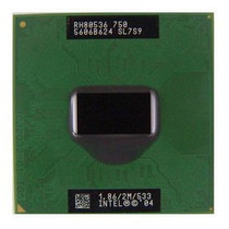 Special price original official version of Centrino second generation Pentium M PM750 1 86 2M notebook CPU SL7S9