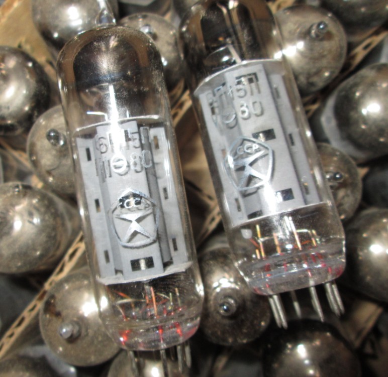 USSR 6 II 1 5 in lieu of vacuum 6P15 6P15 6CH6 EL821 12BY7A 12BY7A