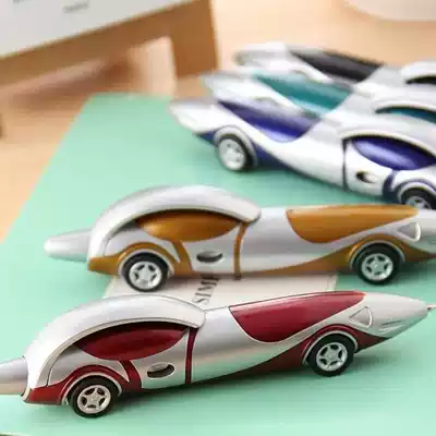 Korean creative stationery wholesale car ballpoint pen cute toy multi-function pen student prize small gift
