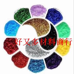 DIY Handmade Material Flash Powder Meryl Accessories Color Scallion Pink Flowers Decoration Bright Pink Gold Onion Powder Wholesale