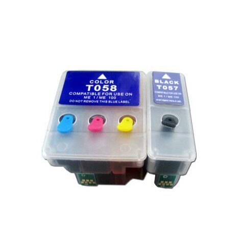 BM Applicable Epson ME1 ME ME1 ME100 ME100 T057 T057 T058 Fill cartridge permanent chip