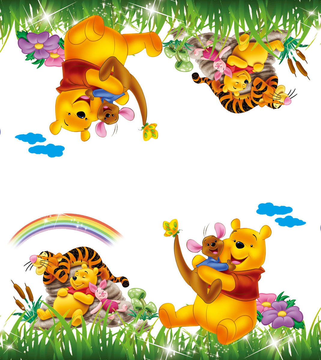 628海报印制海报展板素材656维尼熊