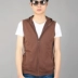 Mùa xuân và mùa hè cotton trùm đầu vest nam phiên bản Hàn Quốc của áo không tay giản dị áo vest vest - Áo vest cotton