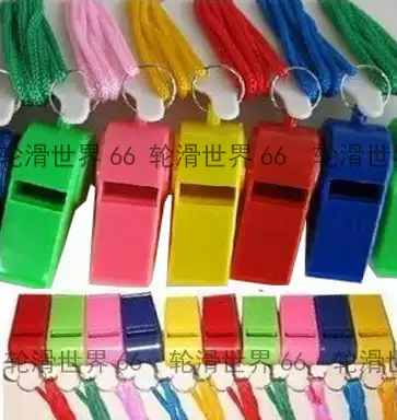 Color plastic whistle Whistle Referee whistle whistle ok whistle Fan whistle Rescue whistle