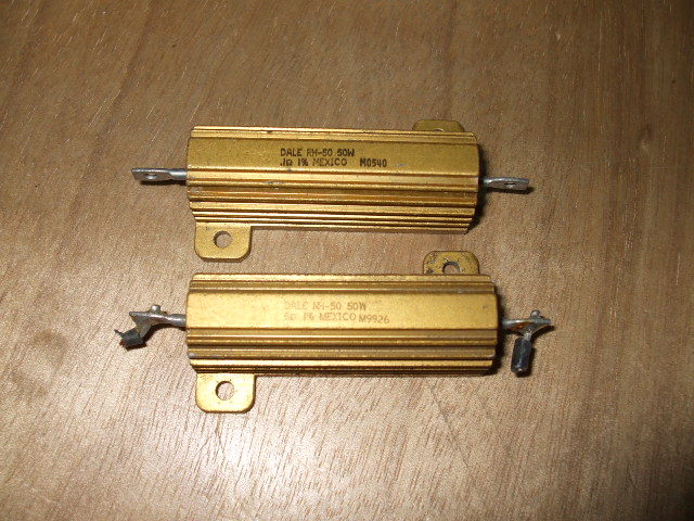 DALE resistance 50W high power aluminum shell resistance various resistance values