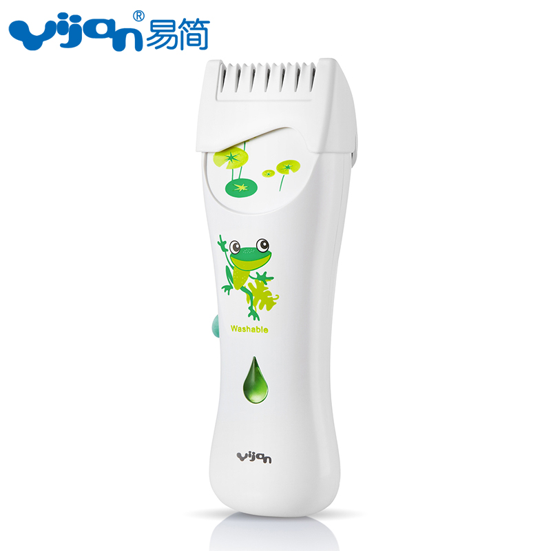 易简 婴儿理发器hk668静音宝宝充电式儿童防水电推子剃头刀陶瓷
