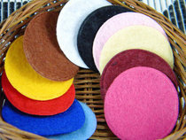 Non-woven fabric 25MM non-woven hair accessories brooch bottom lining bow making material diy