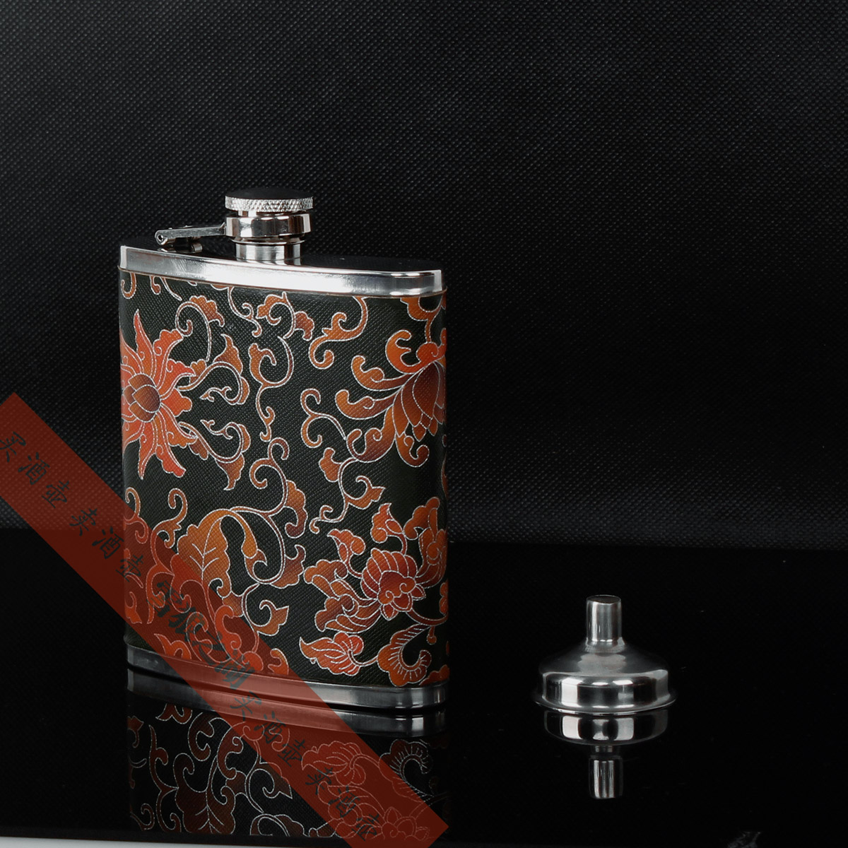 Snow Wolf Lake Thickened-7 Cups 304 Stainless Steel Wine Pot Portable Wine Set Friends Gift Fashion Gift