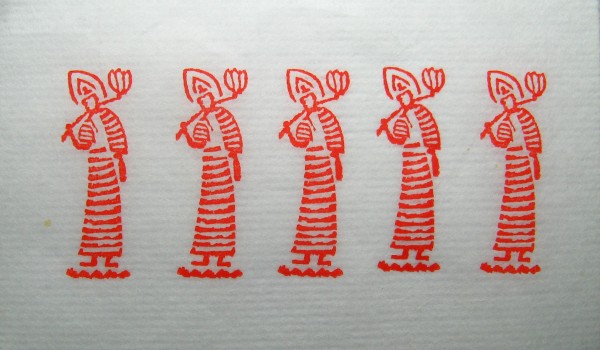 Traditional hand-made shape of the stamp of the Buddha image can be drawn to make the piece of the piece of the Ili stone