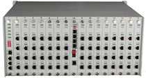 PCM integrated voice multiplexing equipment: 4E1 4 * ETH 2*232 256-way telephone optical transceiver (pair)
