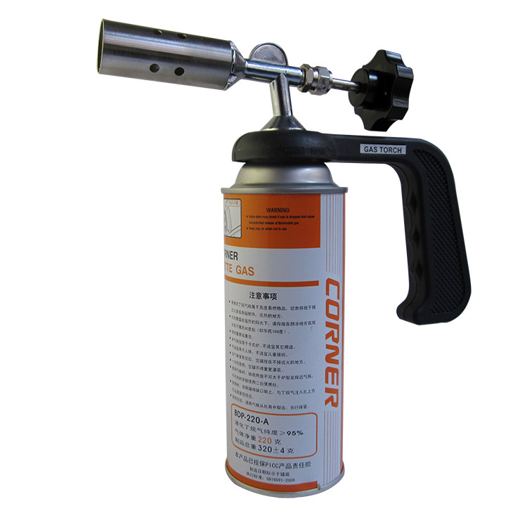 Frame type spray gun gun head high temperature spray gun Dinane air welding gun gas gun outdoor windproof barbecue spot charcoal spray lamp 