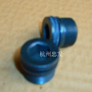 Suitable for Yamaha Tianjian ybr125 front shock absorber screw choke plug single price