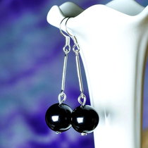 National decoration industry original Chinese style retro jewelry Yunnan color stone earrings women earrings Korean long