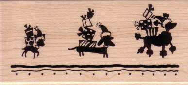 Stampendous Wooden Stamp Security Stamp: N185