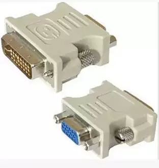 dvi to vga adapter VGA to DVI conversion head dvi to vga male to female computer connection monitor