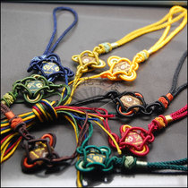 Chinese knot hanging multi-color selection popular DIY fashion accessories Japanese and Korean lanyard woven rope