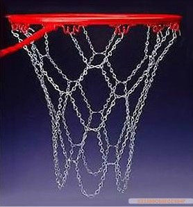 Metal basket basketball net Iron mesh iron basketball net Basketball frame waterproof and rustproof