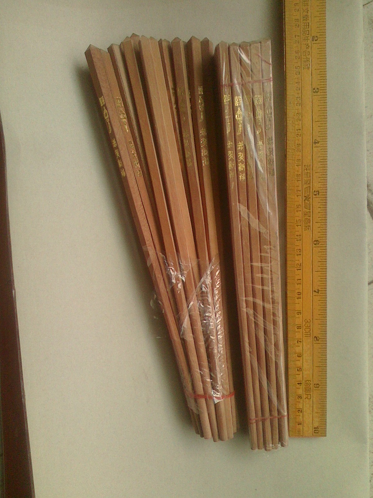 In the 1980s inventory of old and nostalgic collection of Fuzhou paint chopsticks produced nanwood chopsticks per pair of 25 yuan