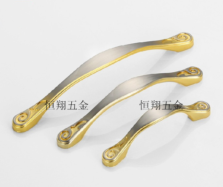 Cabinet door pulls hands - on European - style modern minimal drawer cabinet closet closet door handle small handle