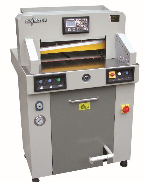 Wuhao hydraulic paper cutter 5208K hydraulic program-controlled paper cutter