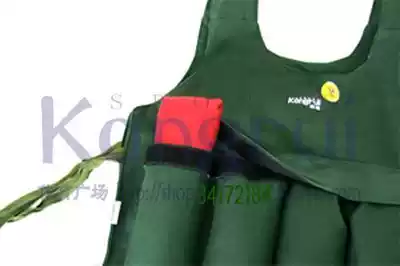 Weight vest KP856 canvas steel sand running fitness weight clothes sandbag 10-20kg Kangrui direct sales