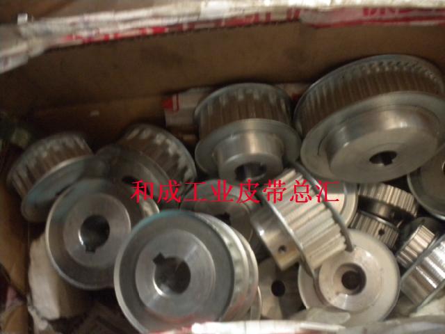 Factory direct sales custom-made No. 45 steel aluminum alloy synchronous pulley 5M to map custom belt matching