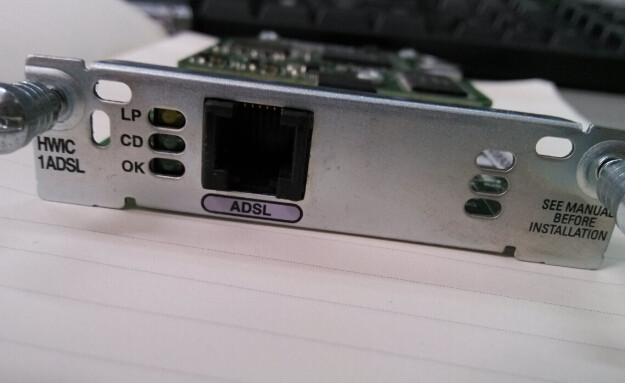 CISCO Cisco HWIC-1ADSL Quality Insurance 3 months spot special price 9 5 becomes new