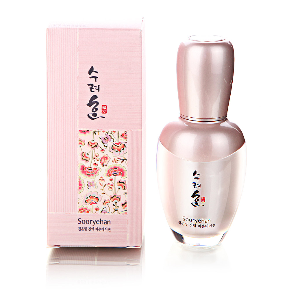 授权代理 LG蝶妆秀雅韩(秀丽韩珍彩精华粉底液35ml 新品 韩国