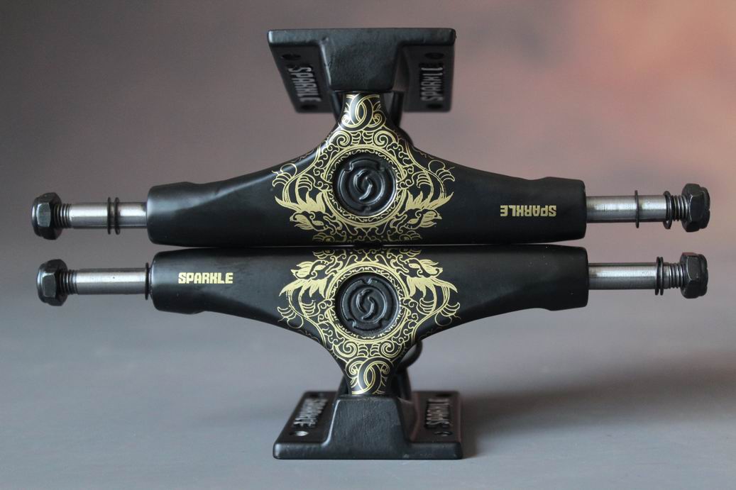 SPARKLE BRACKET TITANIUM ALLOY DWARF BRIDGE SERIES LIGHT PROFESSIONAL SKATEBOARD BRIDGE DRAGON SKATEBOARD DEEDS