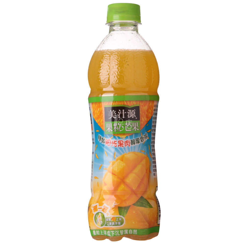 美汁源 果粒芒果450ml/瓶  一号店