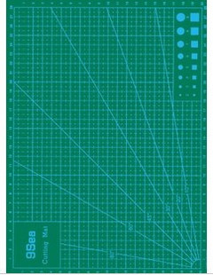 Taiwan Jiuyang 9Sea A3 double-sided cutting mat cutting board 45*30CM (with scale)