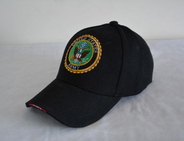 Military fans baseball cap American land summer baseball cap U black baseball cap outdoor military peaked cap
