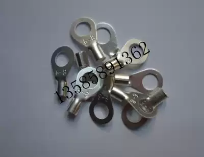 OT6-8 Cold-pressed terminal Terminal Round bare terminal Round terminal Copper connector Wire lug
