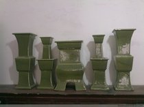 Yuanlongquan incense burner wax table flower five supply