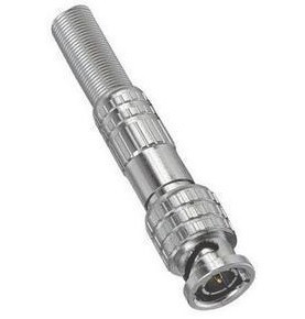 Solder-free 75-5 BNC welding head Q9 welding head (monitoring camera accessories) copper core kingpin