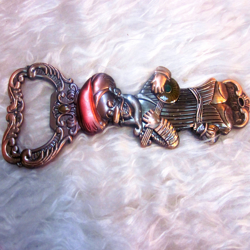 National characteristic craft supplies Double-sided Avanti playing musical instruments National customs wine bottle opener manufacturers