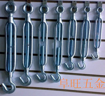 Galvanized turnbuckle screw turnbuckle bolt wire rope tightener tensioner open body turnbuckle M18 1 piece