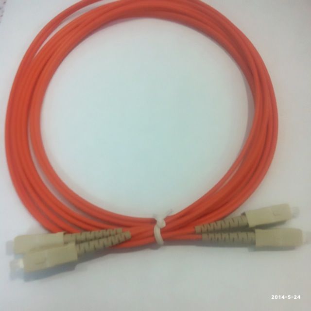 3 m SC-SC multimode fiber jumper SC-SC multimode jumper SC multimode fiber jumper one