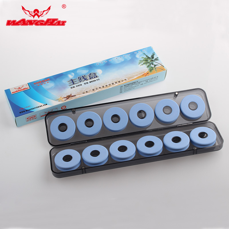 Wanghai High strength pressure resistance 8 column 12 column plastic high - grade winding box main coil fishing gear fishing supplies