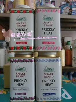 Thailand Saint Luke's Snake Brand Snake Brand Talcum Powder Prickly Heat Powder 150g