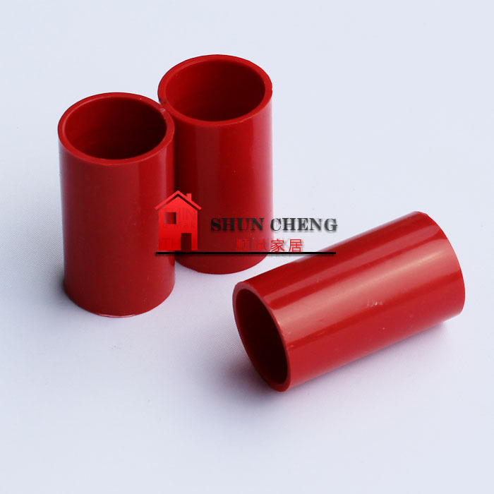 Tianli PVC line pipe 4 points PVC pipe sleeve 305 medium-sized line pipe 16MM red direct (thick)