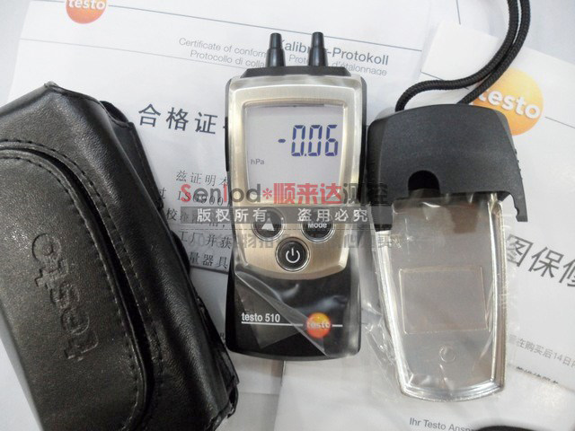 Detu 510 testo510 differential pressure meter handheld differential pressure meter portable differential pressure measuring instrument