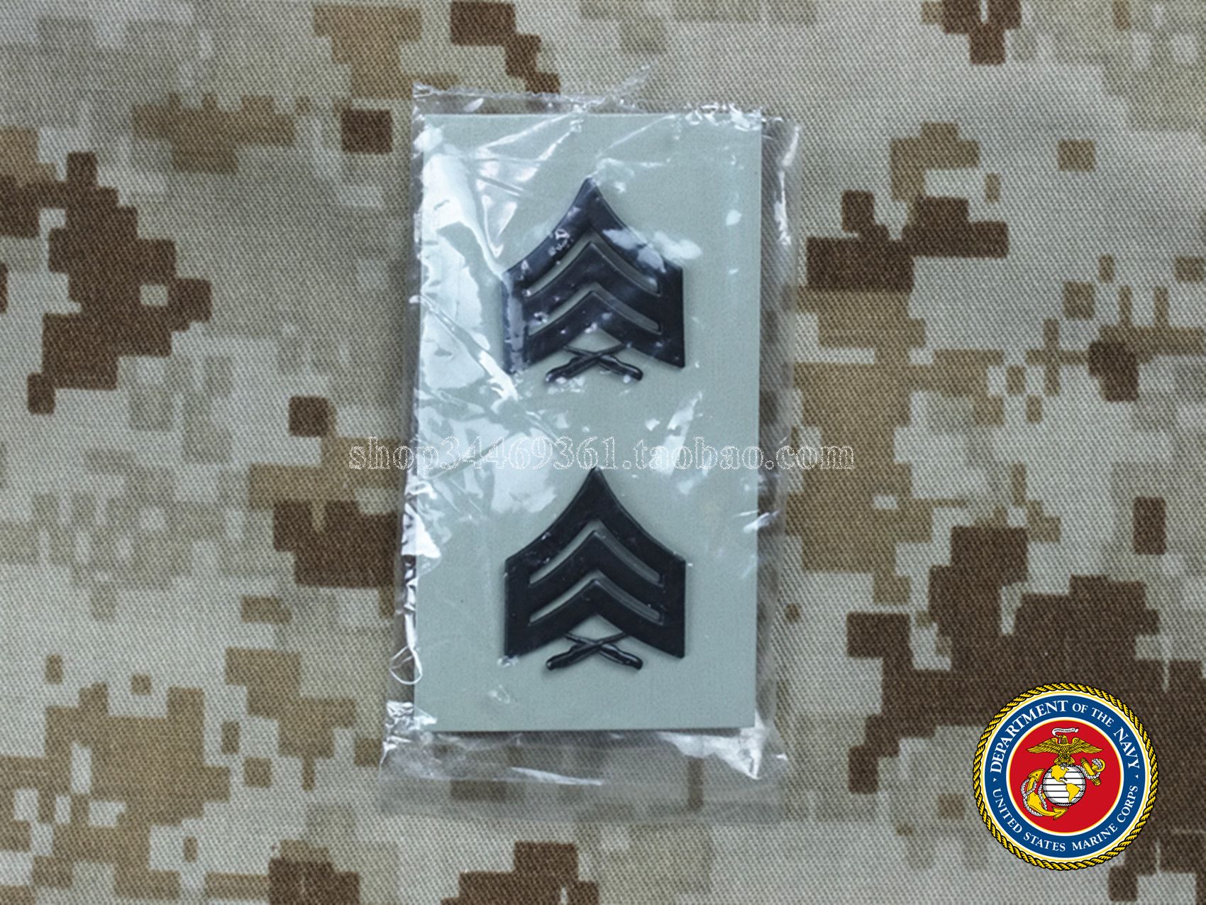 USMC New U.S. Marine Corps Officer Dark Captain E1 - E9