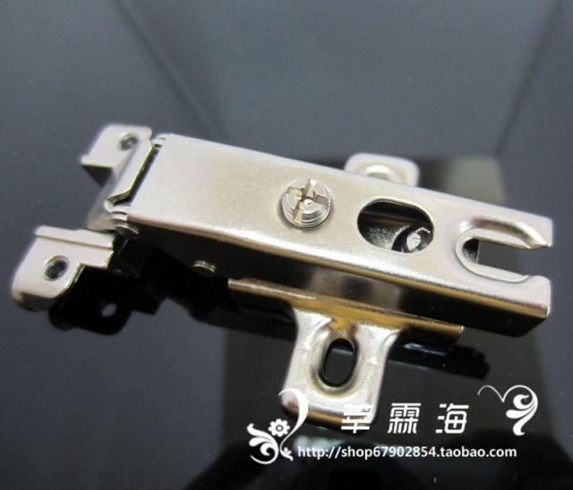 Aluminum frame cabinet door hinge Pipe hinge thickening hinge full cover half cover big bend (10 years quality assurance)