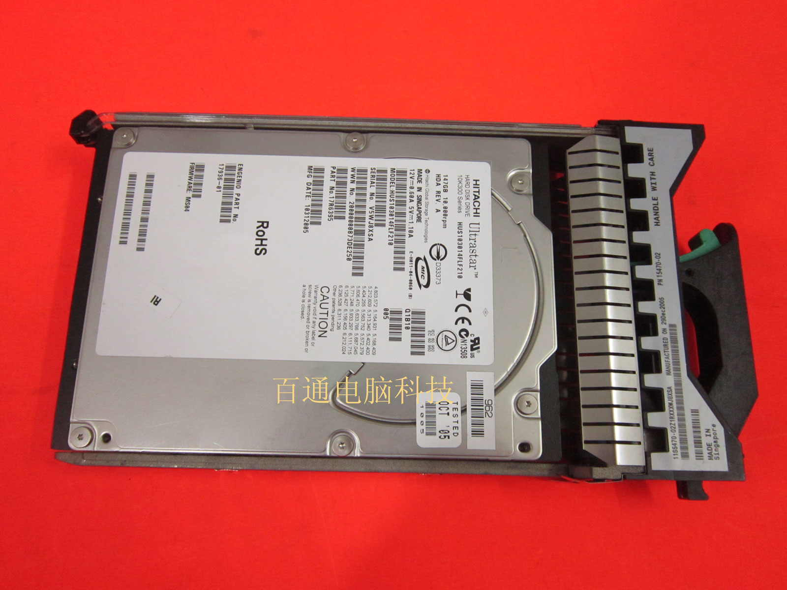 STK FLEX280 17936-01 15470-02 15470-02 147GB 147GB FC 10K Hard disc