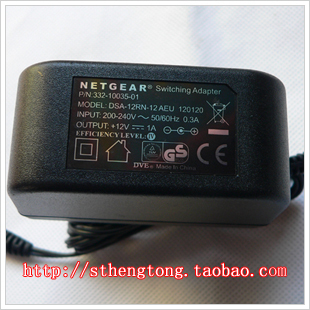 Original NETGEAR Netgear 12V1A Router Power Adapter JWNR2000 European Regulation